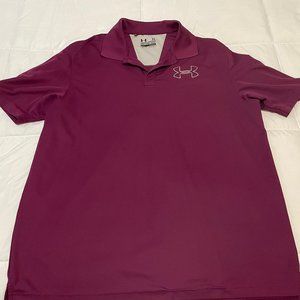 Under Armour - Purple HeatGear Polo Shirt